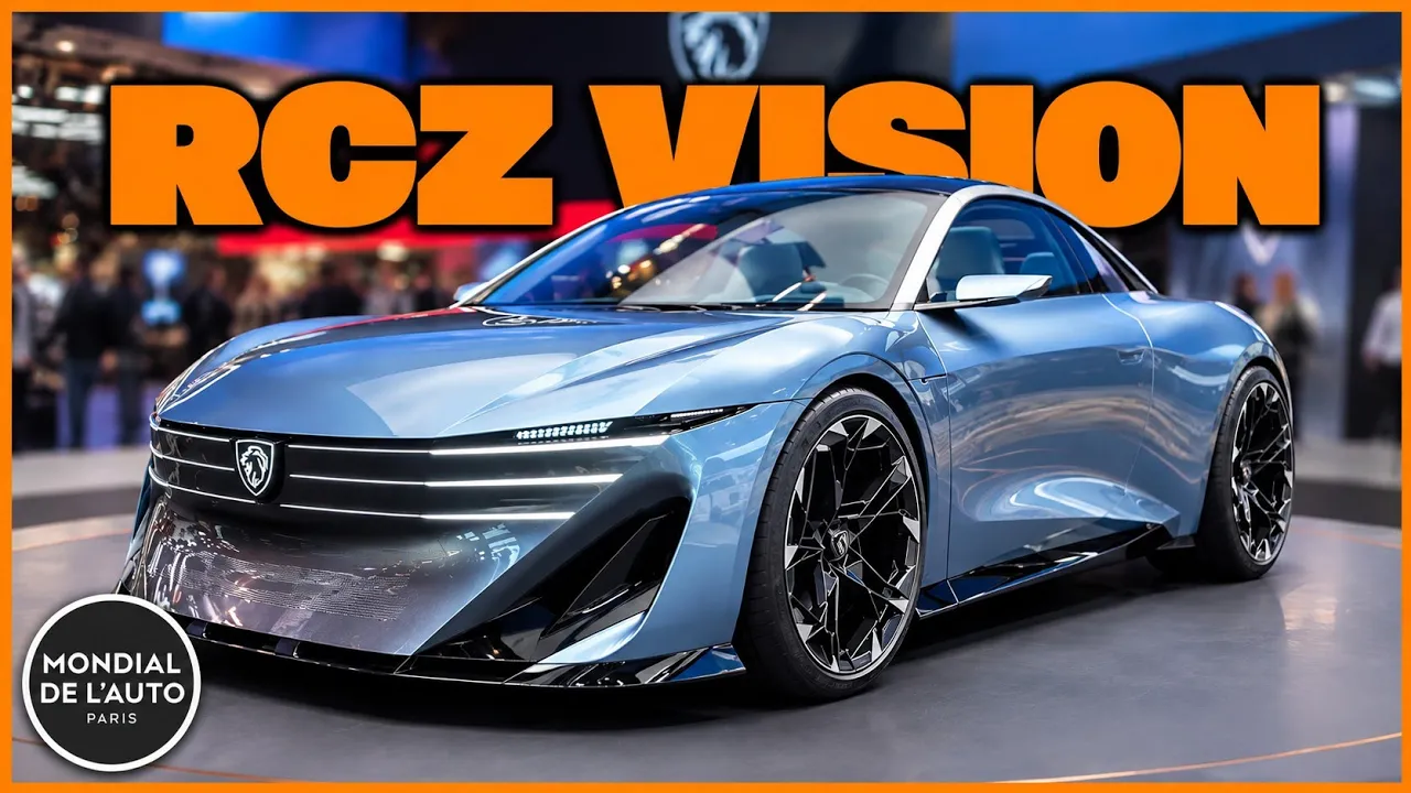 PEUGEOT RCZ VISION | Le retour du coupé ! Bientôt sur nos routes ? | MONDIAL DE L’AUTO PARIS 2026