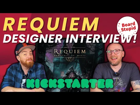 Requiem Downfall of Magic Kickstarter Preview With Designer Leonardo Romano, Ludus Magnus Studios
