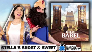 Rise of Babel - Srategic Competitive Tile Placement with Deck Building