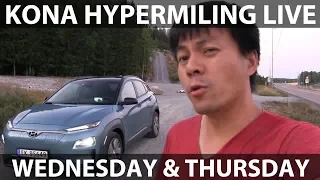 Kona hypermiling Wednesday and Thursday