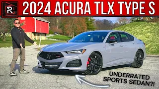 The 2024 Acura TLX Type S Is An Undervalued Performance Luxury Sport Sedan