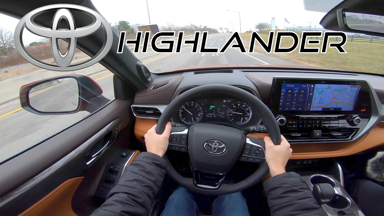 FAMILY CRUISER! -- 2021 Toyota Highlander Platinum // POV Test Drive