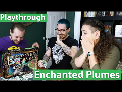 Let's Play Enchanted Plumes with 3 Players!