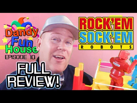 ROCK EM SOCK EM ROBOTS Full Review, History, Death Match & Breaking News! - Dandy Fun House ep. 10