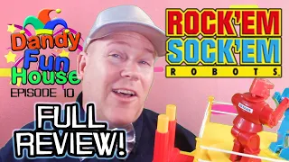ROCK EM SOCK EM ROBOTS Full Review, History, Death Match & Breaking News! - Dandy Fun House ep. 10