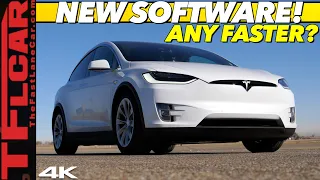 Did a Recent Software Update Make The Tesla Model X Faster?  Adventure X Ep.11