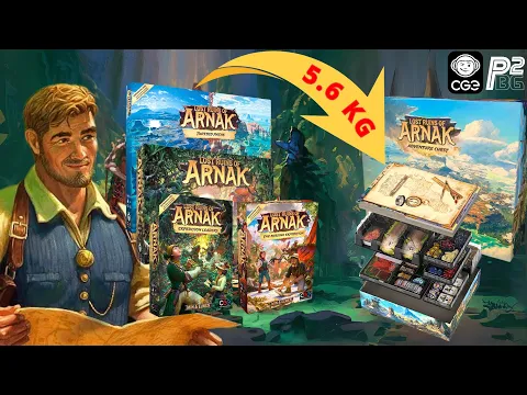 Arnak Adventure Chest Com Todos os Componentes!