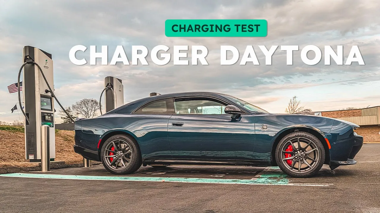 2025 Dodge Charger Daytona Charging Test! 20-80%