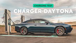 2025 Dodge Charger Daytona Charging Test! 20-80%