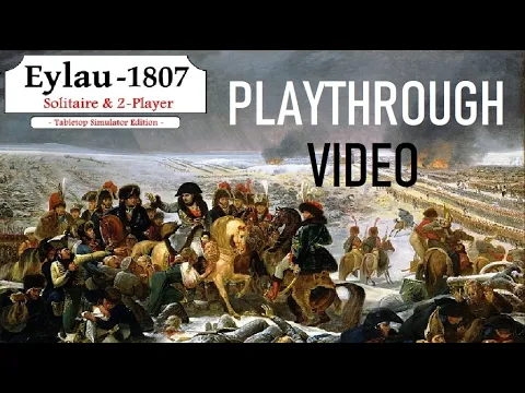 Eylau Solitaire - French Playthrough