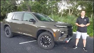 Is the 2024 Chevrolet Traverse Z71 a better SUV than a Nissan Pathfinder Rock Creek?