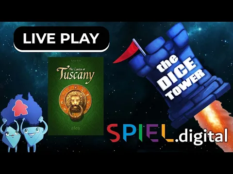 Castles of Tuscany - Spiel Digital 2020