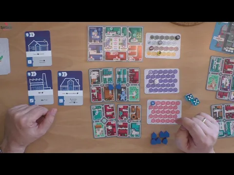 Let's Play: MicroCity #003 - Solo Game Microville Expansion
