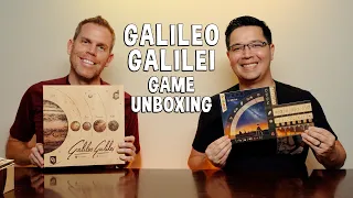 Galileo Galilei Unboxing - Astronomy Board Game