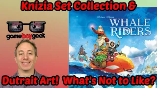 Whale Riders Review - Reiner Knizia Set Collection & Vincent Dutrait Art