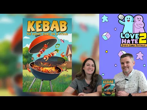 Kebab - A Non-Gamer's Review Of This Board Game On A Stick!