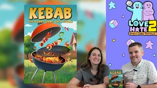 Kebab - A Non-Gamer's Review Of This Board Game On A Stick!