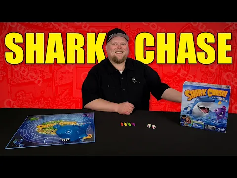 Shark Chase Retro Board Game Review - Hasbro 2014