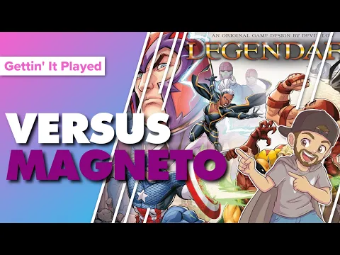 Marvel Legendary Second Edition vs Magneto Playthrough