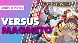 Marvel Legendary Second Edition vs Magneto Playthrough