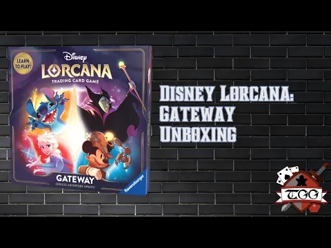 Disney Lorcana: Gateway Starter Set Unboxing