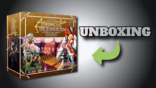 Argent: The Consortium 2nd Edition - Unboxing - Lucky Roll Reviews