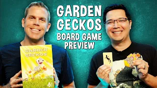 Preview of Garden Geckos - Tile-Placement Gecko Board Game