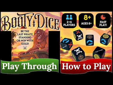 Booty Dice: How to Play & Play Through