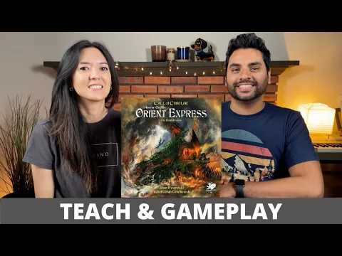 Horror on the Orient Express - 2-P Gameplay