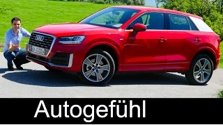 Audi Q2 S-line FULL REVIEW test driven all-new neu SUV TFSI