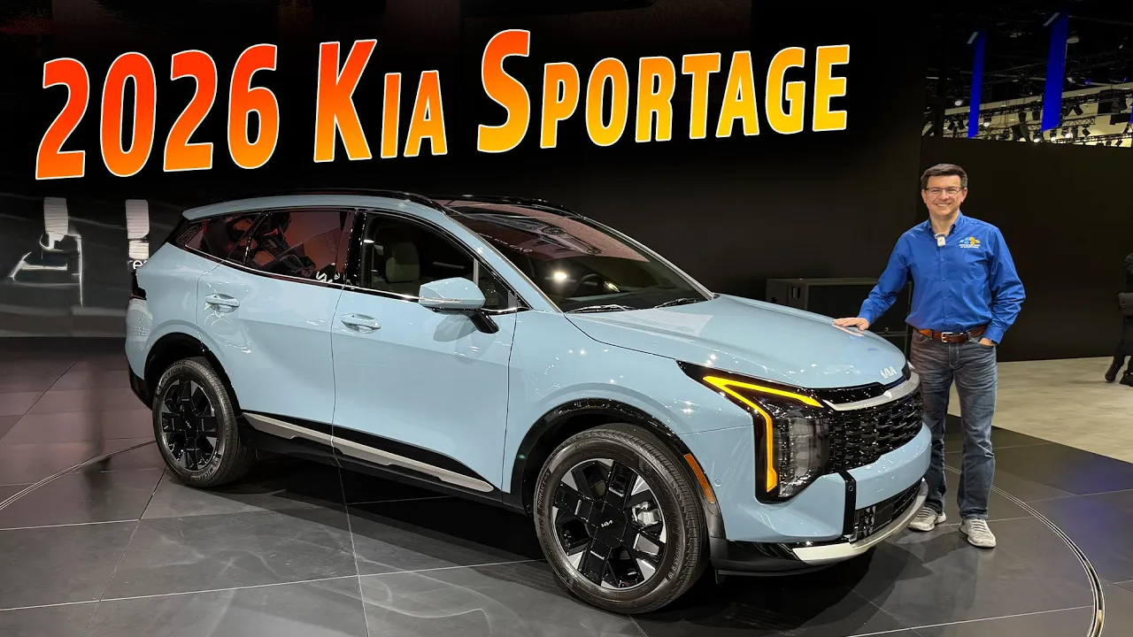 2026 Kia Sportage | Kia's Most Popular Model Gets More Power, Sharper Looks