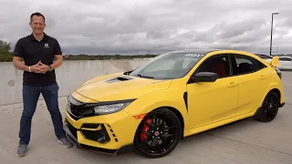 Is the Honda Civic Type R LE a BETTER hot hatch than a 2022 VW Golf R?