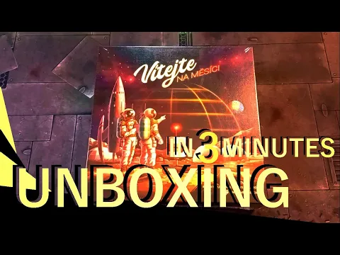 Welcome to the Moon UNBOXING in 3 minutes