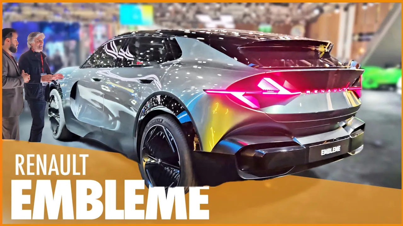 RENAULT EMBLEME 🔶 LA FIN DES SUV ? Le retour du break de chasse | Mondial de l'Auto 2024