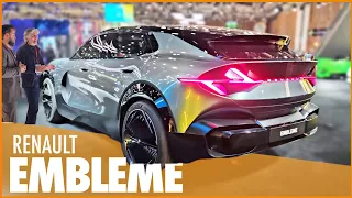 RENAULT EMBLEME 🔶 LA FIN DES SUV ? Le retour du break de chasse | Mondial de l'Auto 2024