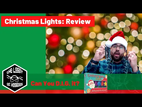 Christmas Lights - Can You DIG it? Board Game Review