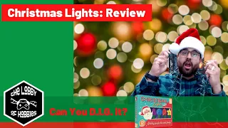 Christmas Lights - Can You DIG it? Board Game Review