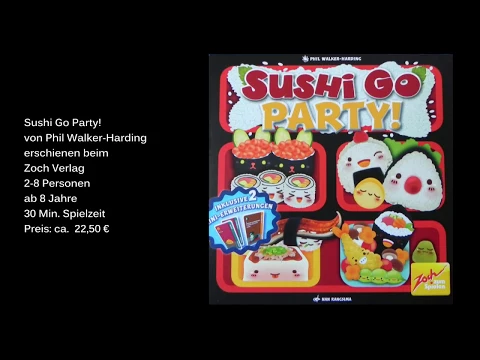 Sushi Go Party! - Review / Test - Die Brettspieltester
