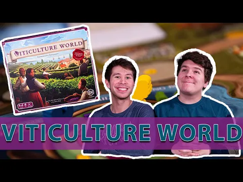 Viticulture World | Competitive to Cooperative Adventure Across The World | Overview & Review