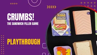 Crumbs! The Sandwich Filler Game Solo Playthrough | DaniCha