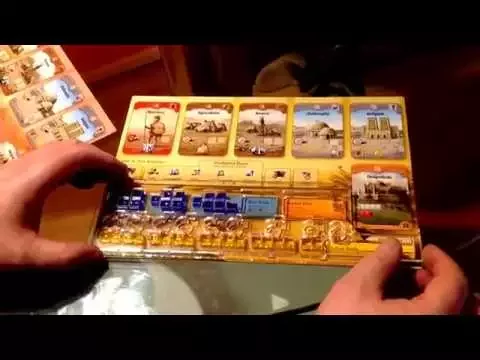 Board game innovation Through the Ages a new story of Civilization overlay sheets.