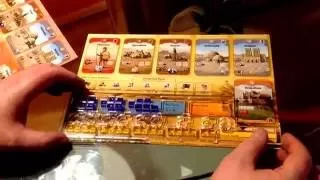 Board game innovation Through the Ages a new story of Civilization overlay sheets.