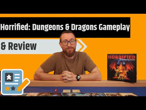 Horrified: Dungeons & Dragons Playthrough & Review - How Do You Find Your Way Around This Place?!