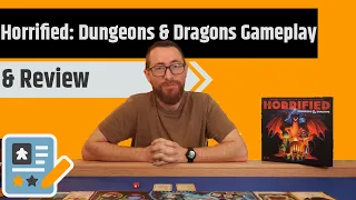 Horrified: Dungeons & Dragons Playthrough & Review - How Do You Find Your Way Around This Place?!