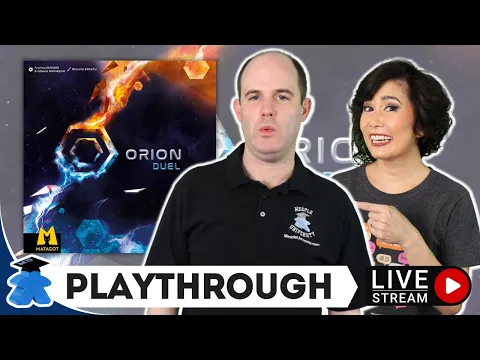 Orion Duel - Live Playthrough Board Game and Giveaway.