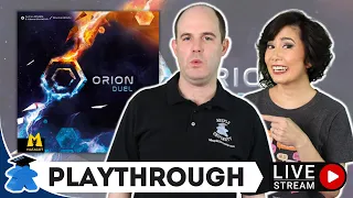 Orion Duel - Live Playthrough Board Game and Giveaway.