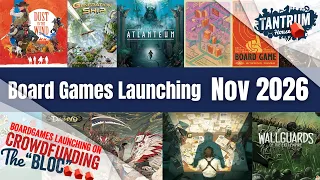 November's BIGGEST Upcoming Board Games on Kickstarter!