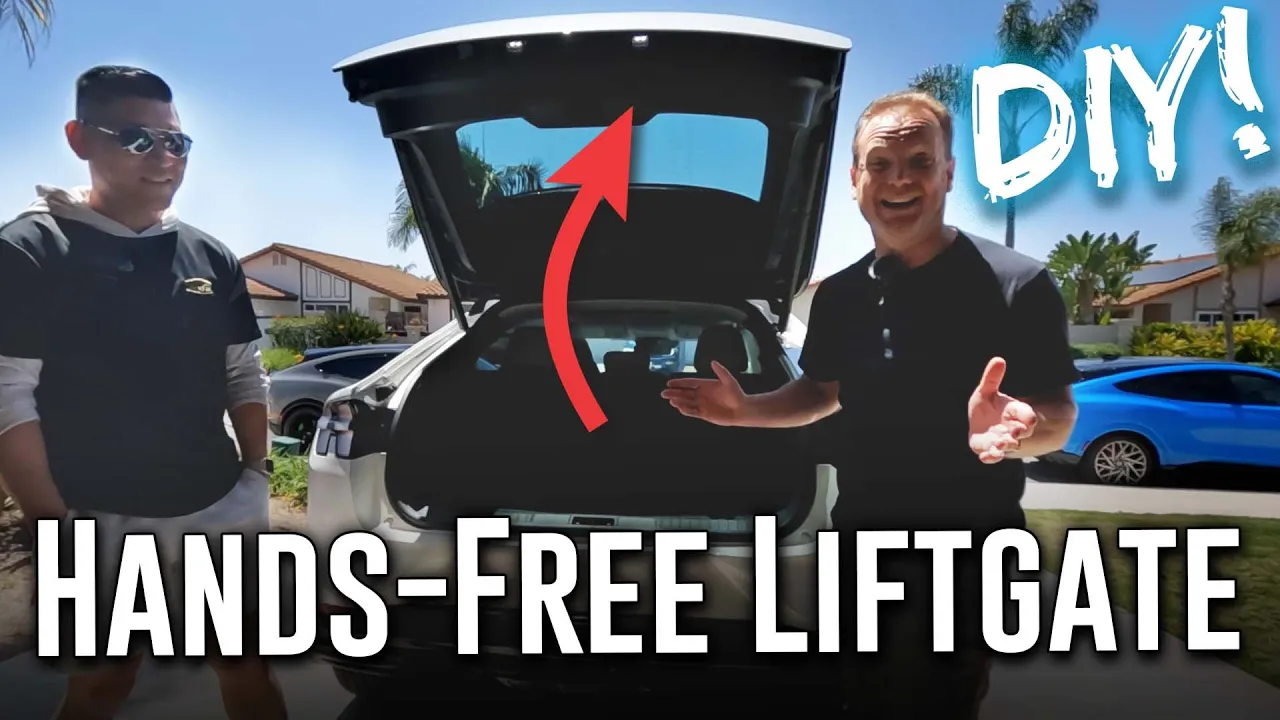 Aftermarket Mustang Mach-E Hands Free Liftgate Installation Tutorial