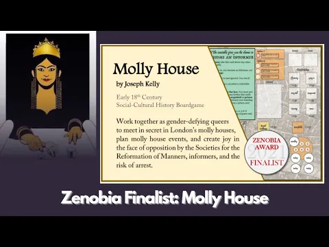 Zenobia Finalist: Molly House by Joseph Kelly
