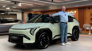 Sniktitt Kia EV3: Hvor romslig er den?